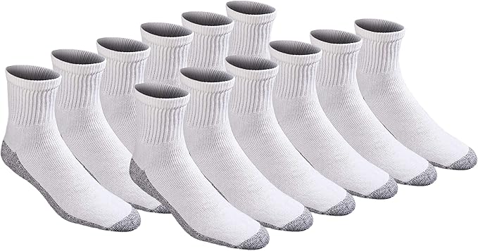 Amazon Dickiesメンズstain Resister Quarterソックス 12ペア 靴下 レッグウォーマー 通販