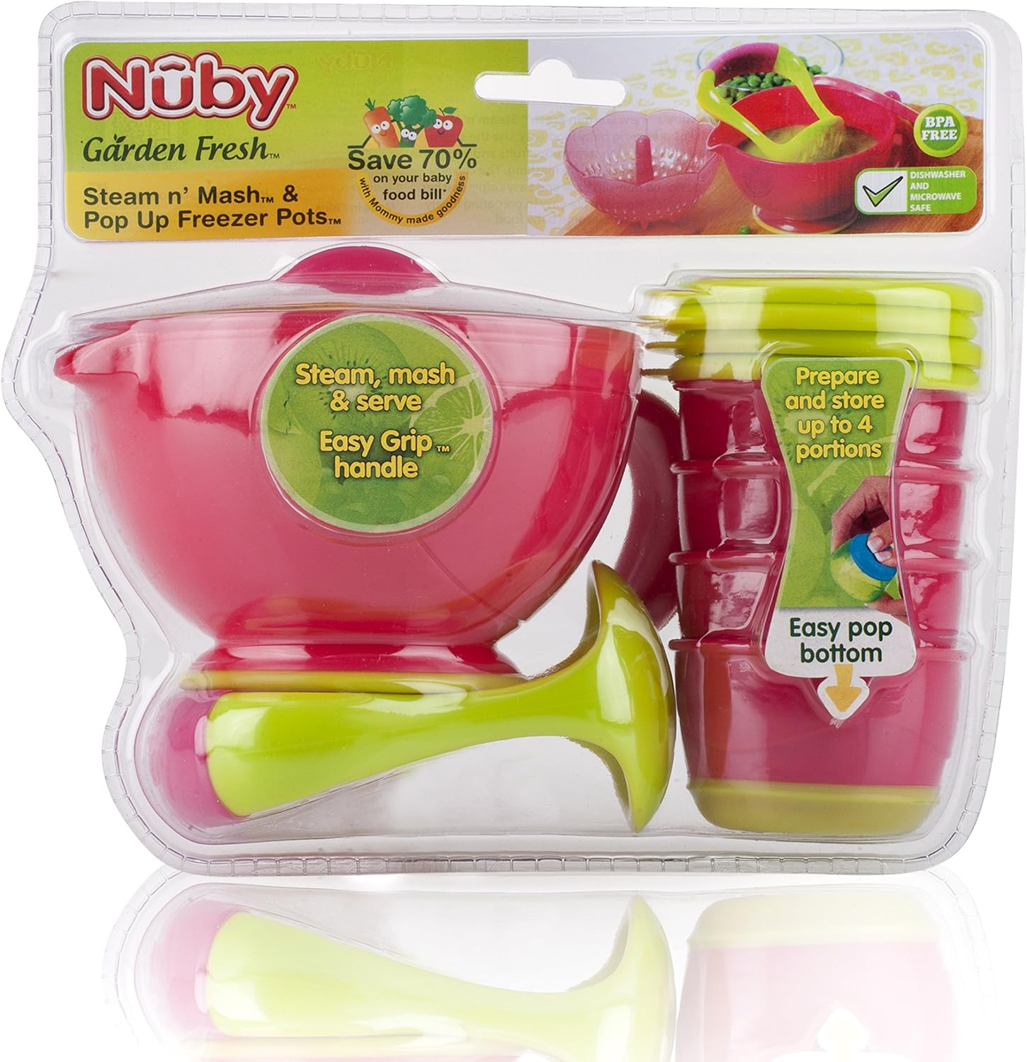 nuby microwave steamer