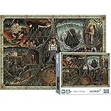 Puzzles for Adults 1000 Piece, Game of Thrones Themed - Blue Cardboard Unique Cut Interlocking Pieces, Immerse Yourself in Th