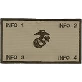 TacticalStitches.com Flak Jacket Identification Patch/Tag with 2.25" x 4" Hook Fastener (Military-Inspired, 1 Piece, Rectangular, Identification Tag, Patch)