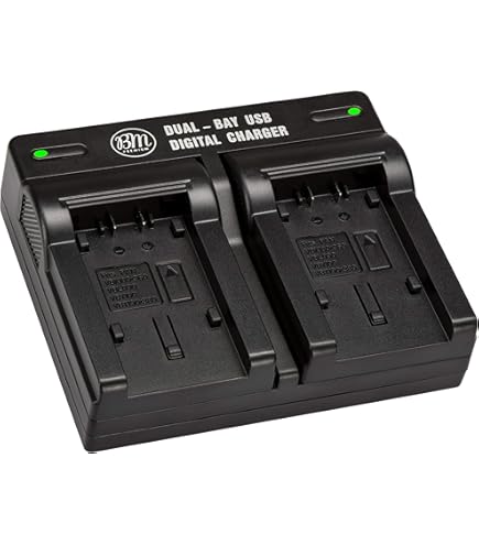 Amazon.com : LCD USB Battery Charger for Panasonic AG-AC90, AG