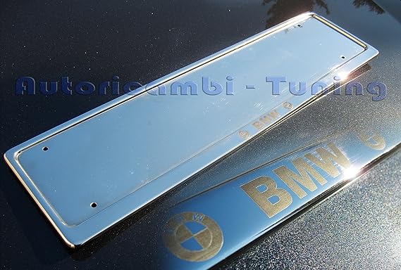 2 Supporti Portatarga In Acciaio Inossidabile - Clip Per Targa Auto, Rimorchi E Barche - Foto 9