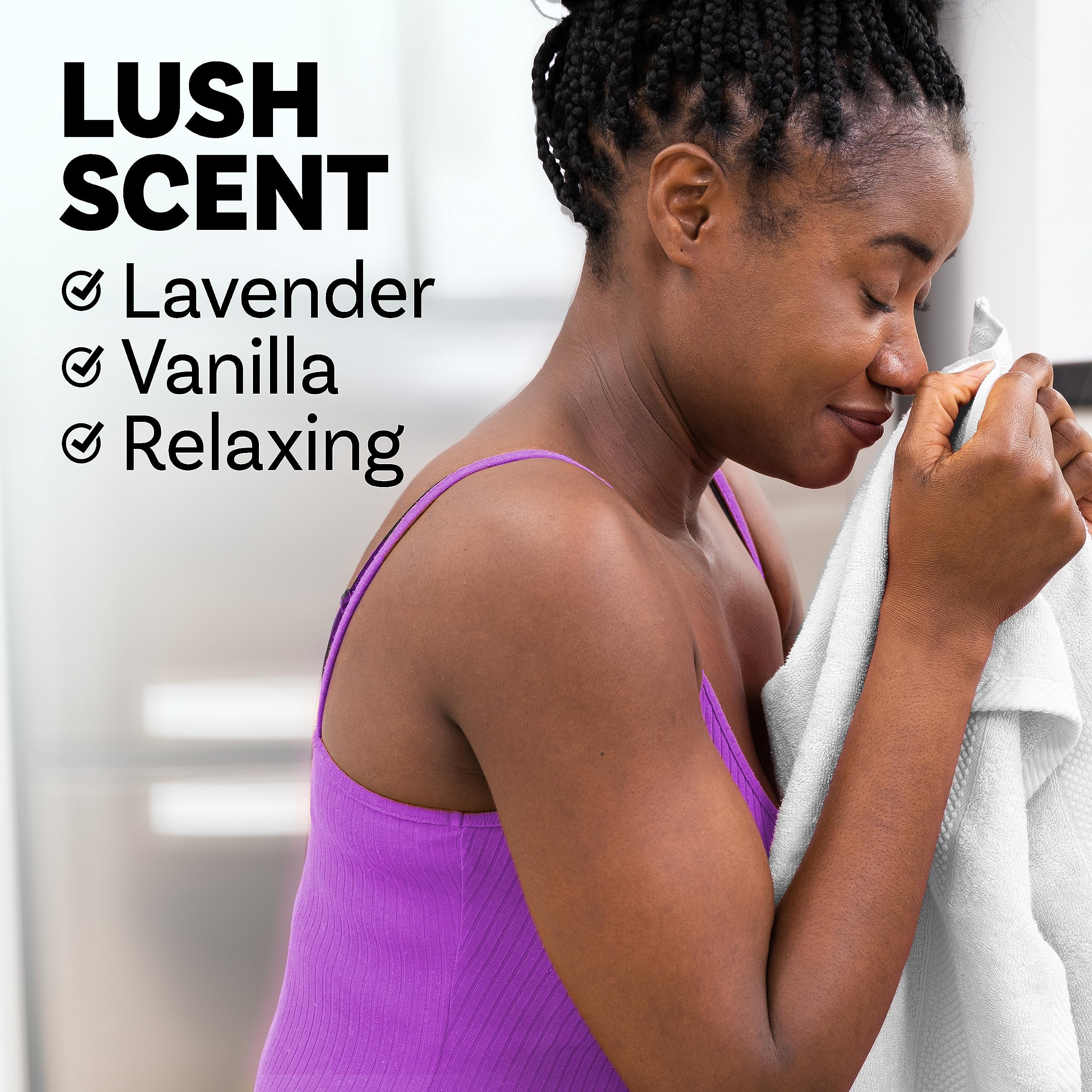Downy Unstopables In-Wash Laundry Scent Booster Beads, Lush, 30.1 oz