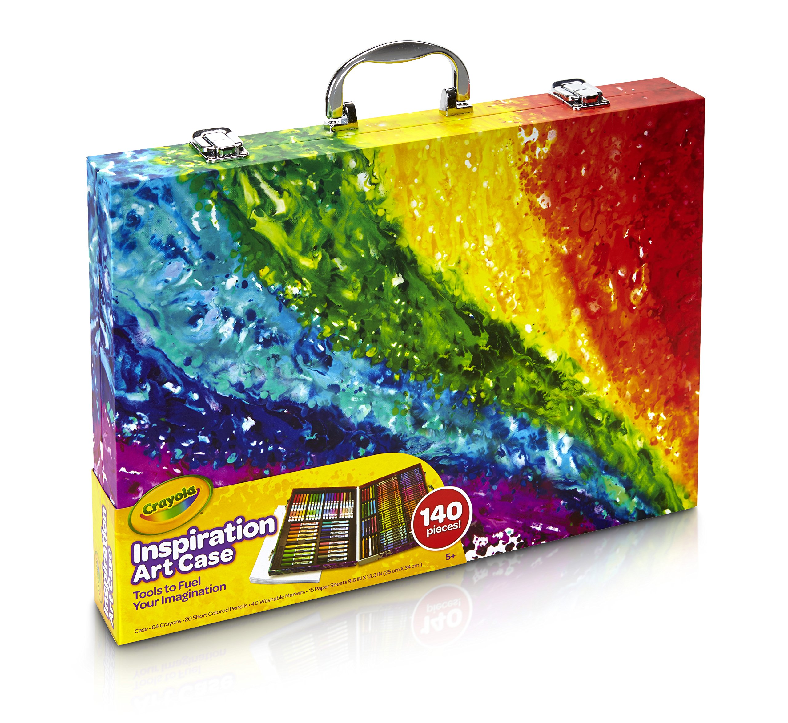 Crayola Inspiration Art Case Coloring Set, Gift for Kids, 140 Art