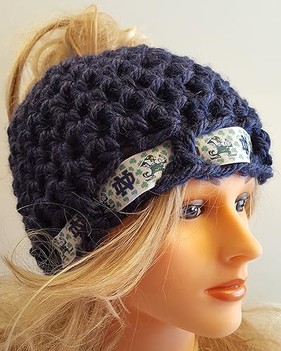 notre dame crochet hat