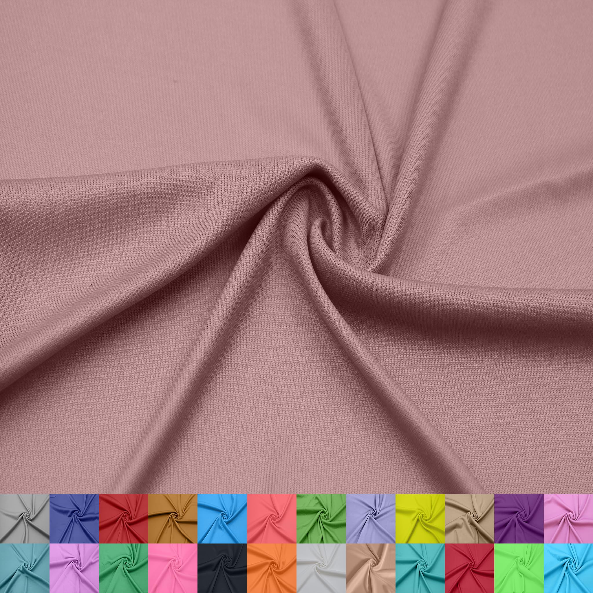 Texco Inc 60" Wide 100% Polyester Interlock Lining