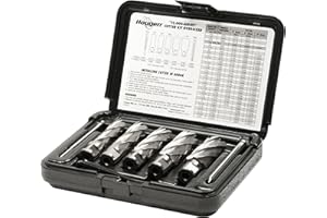 Hougen 12006 Rotabroach Magnetic Drill Cutter Kit 12,000 Series 2-Inch D.O.C. - 5/8", 3/4", 7/8", 1", 1-1/8"