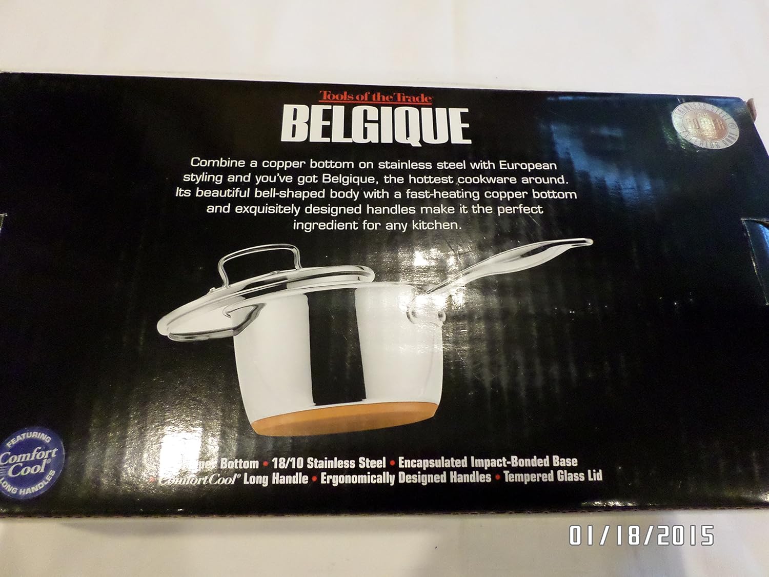 Featured image of post Belgique Copper Bottom Cookware Oven Safe - Belgique 7.5 qt stainless steel dutch oven no box.