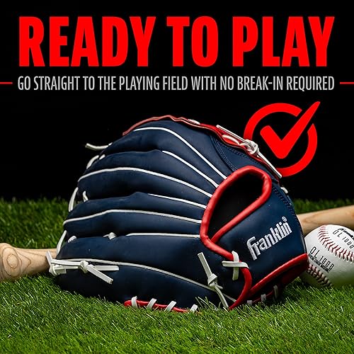 Franklin Sports Baseball and Softball Glove Field Master