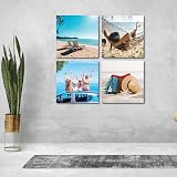 Stick ersWall Personalised Canvas Photo Frame 20x20cm A4 A3 A2 A1 Wall Art view 5