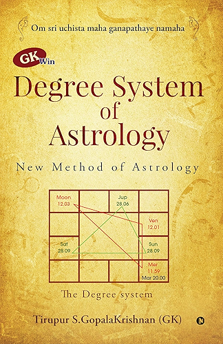 Download GK win Degree System of Astrology : New Method of Astrology (English Edition) PDF