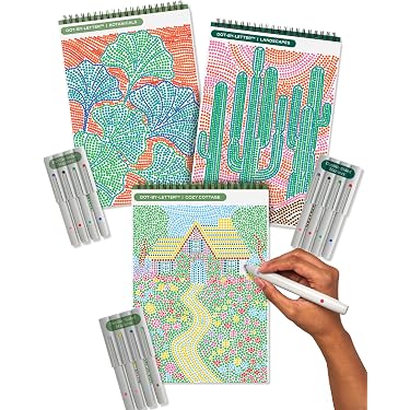 RELKLYU 100 Papel De Raspado + 2 Pinceles Y 50 Palitos De Colores – Kit De Arte Y Manualidades Para Niños, Creativo Y Fácil De Usar