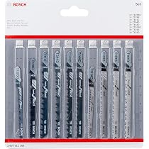 Lame de scie électroportative Bosch 2609256794 Set De 2 Lames De Scie Sauteuse T308Bp