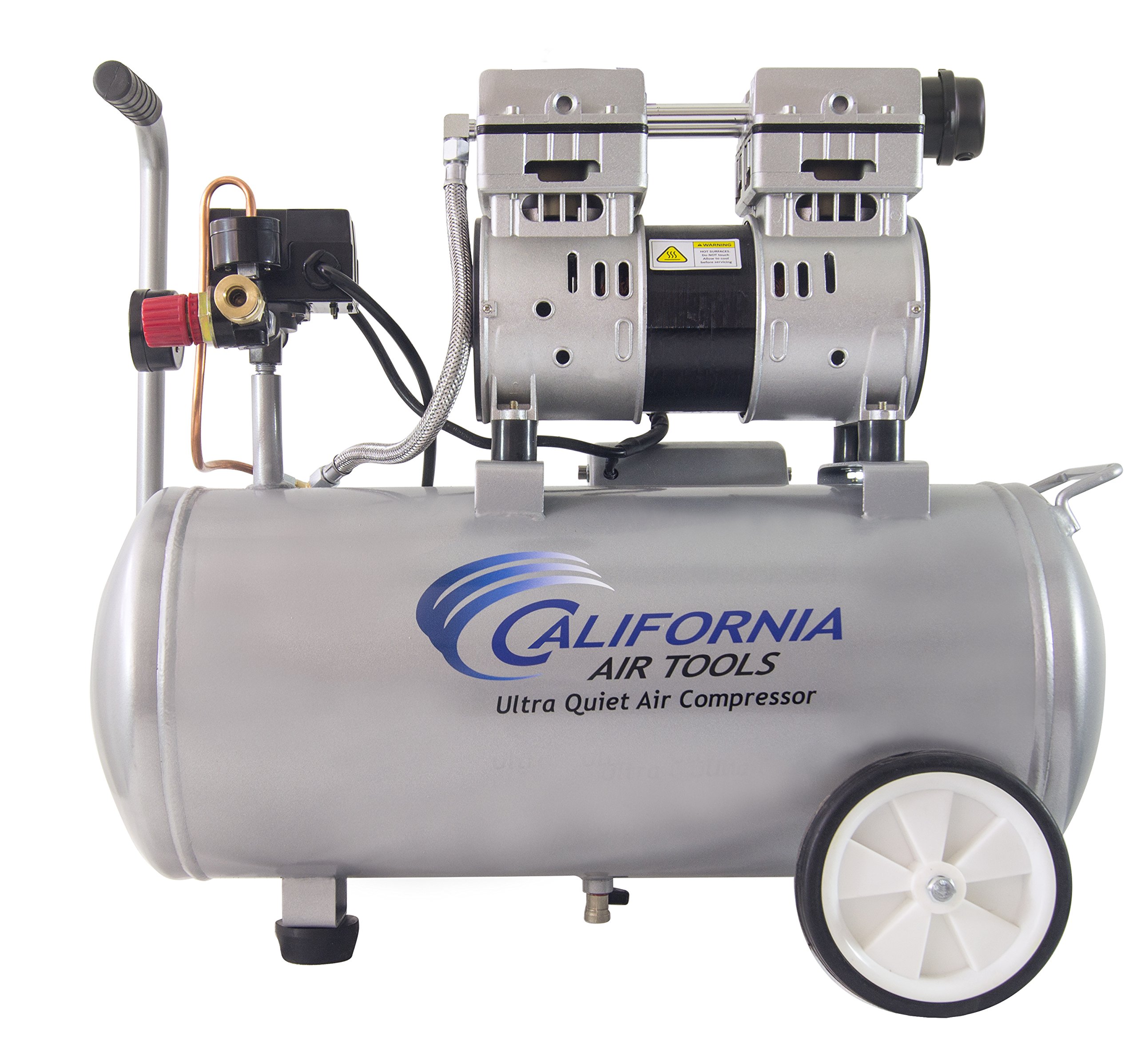California Air Tools 8010 Steel Tank Air Compressor Ultra Quiet, Oil