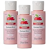 Apple Barrel Acrylic Paint, Cameo Pink