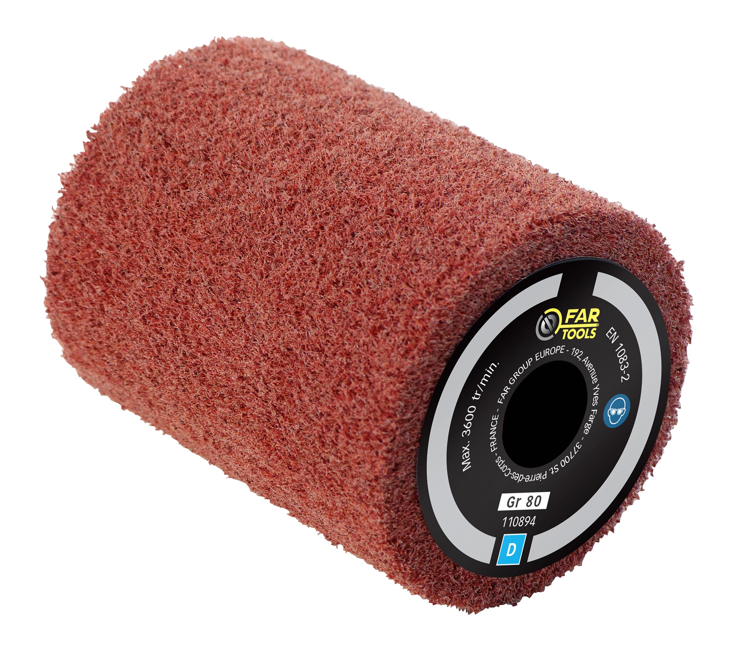 Fartools Synthetic Fibre Brush, Brown