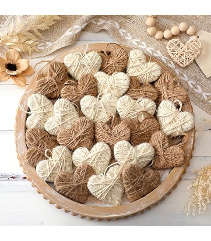 Pequeños Corazones De Madera Para Manualidades