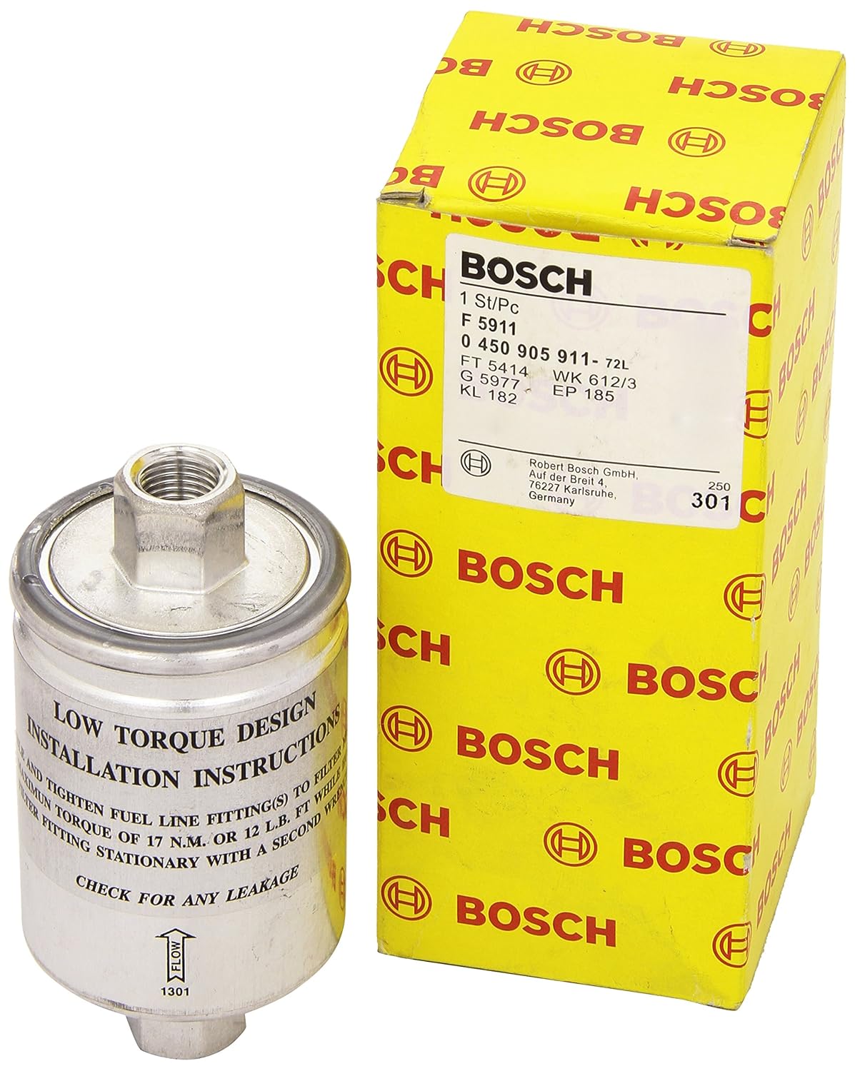 Bosch 0450905911 Fuel Filter Amazon.co.uk Car & Motorbike