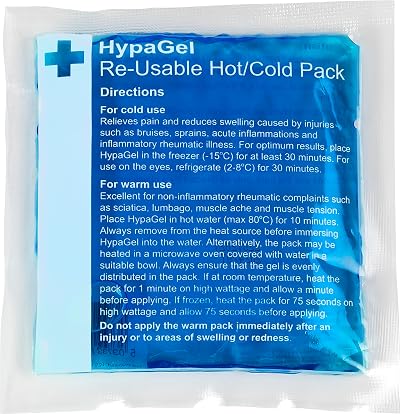 Safety First Aid HypaGel Reusable Hot Cold Pack Compact 13x14cm