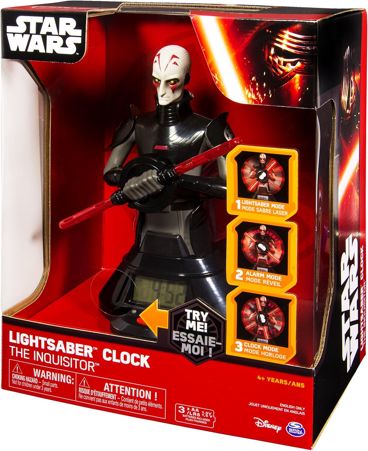 star wars lightsaber clock