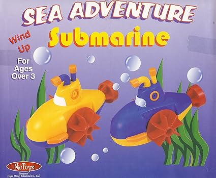 wind up submarine bath toy