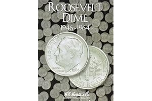 Roosevelt Dime Folder 1946-1964 (H.E. Harris Coin Folder)