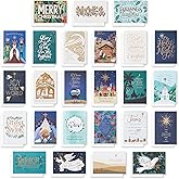 American Greetings Religious Christmas Cards with Envelopes, Traditional Designs (25-Count)