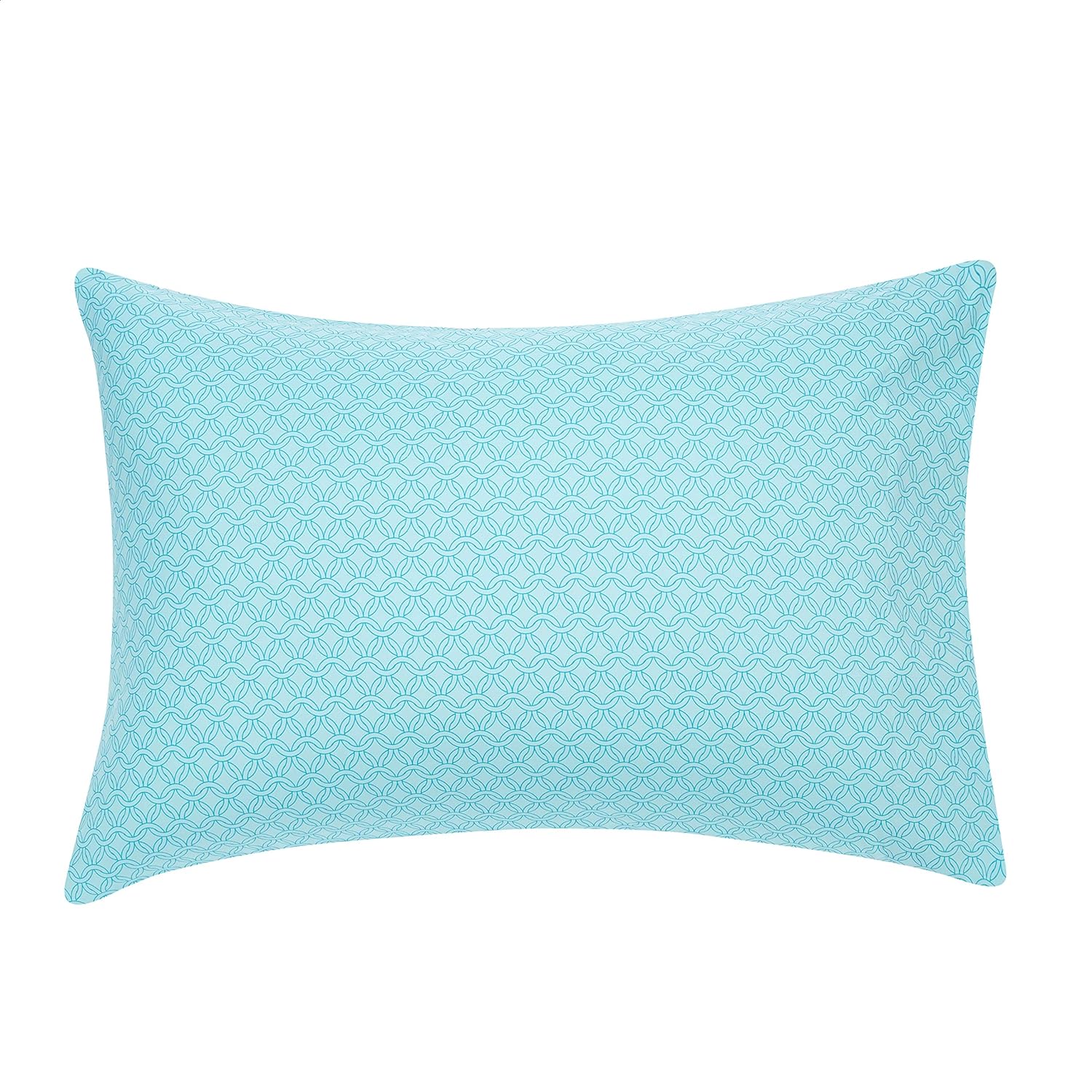  Basics 7-Piece Light-Weight Microfiber Bed-In-A-Bag Comforter Bedding Set - Full/Queen, Industrial Teal: Home & Kitchen
