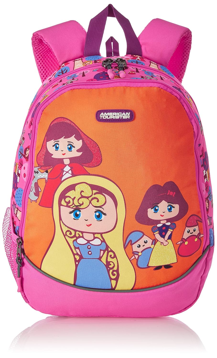 american tourister back to school backpack woodle 01 grey hippo