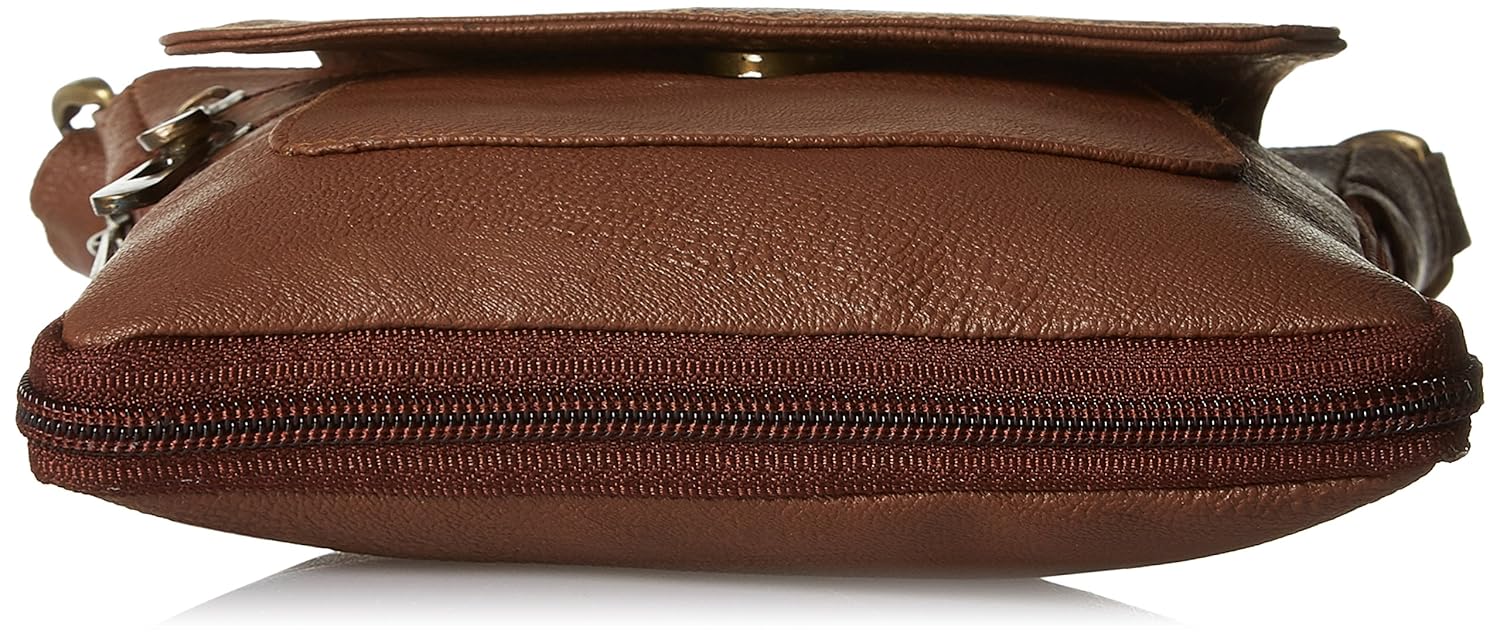 alessia74 women's sling bag (tan) (pbg249i - 13081)