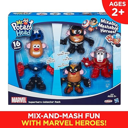 mini mr potato head super heroes