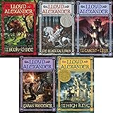 The Chronicles of Prydain 5 Volume Set:The Book of Three, The Black Cauldron, The Castle of Llyr, Taran Wanderer, The High Ki
