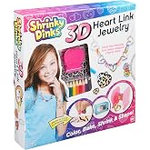 Shrinky Dinks 3D Heart Link Jewelry Kit Kids Art and Craft Activity