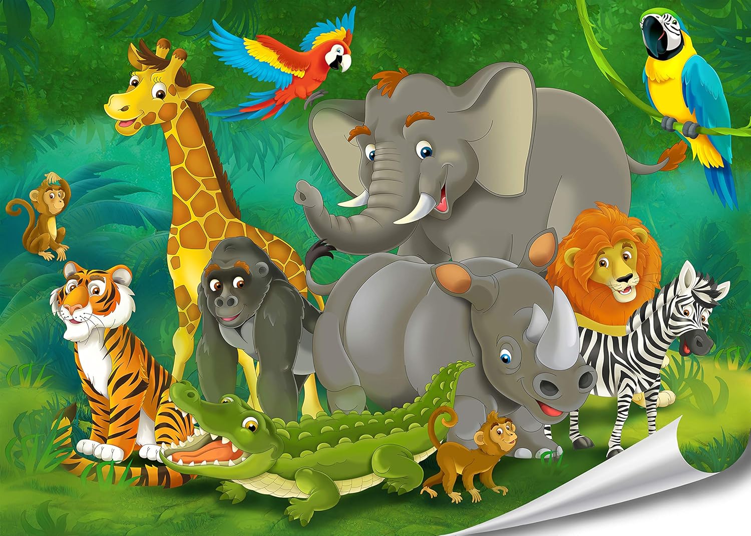 Decorazioni cameretta ragazzi Poster GRATIS Murale bambini Poster