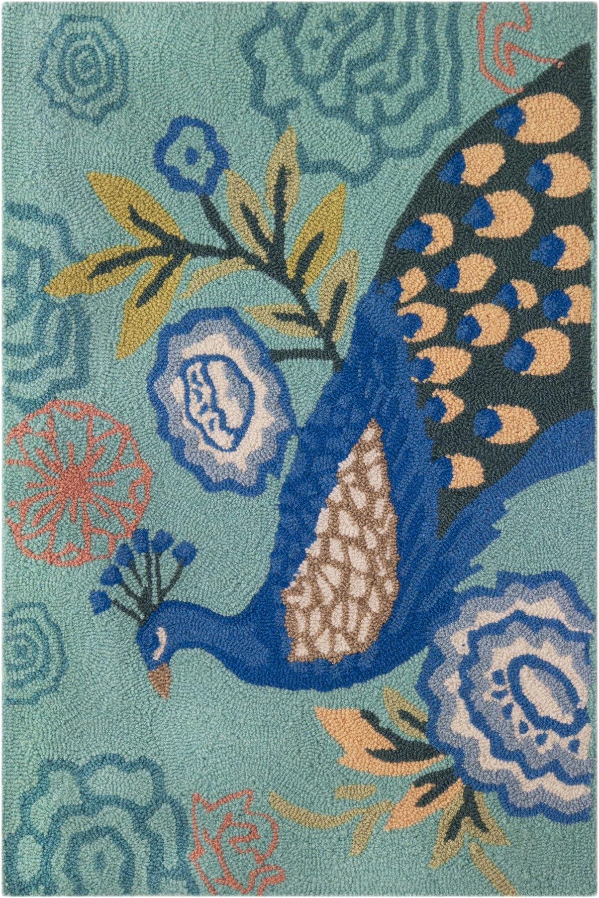 Perfect Peacock Doormat