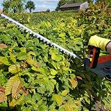 Terratek Cordless Hedge Trimmer 20V 51cm Blade 2 Batteries Charger Included view 7