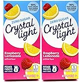 Crystal Light Raspberry Lemonade, 12-Quart 1.8-Ounce Canister (Pack Of 2)