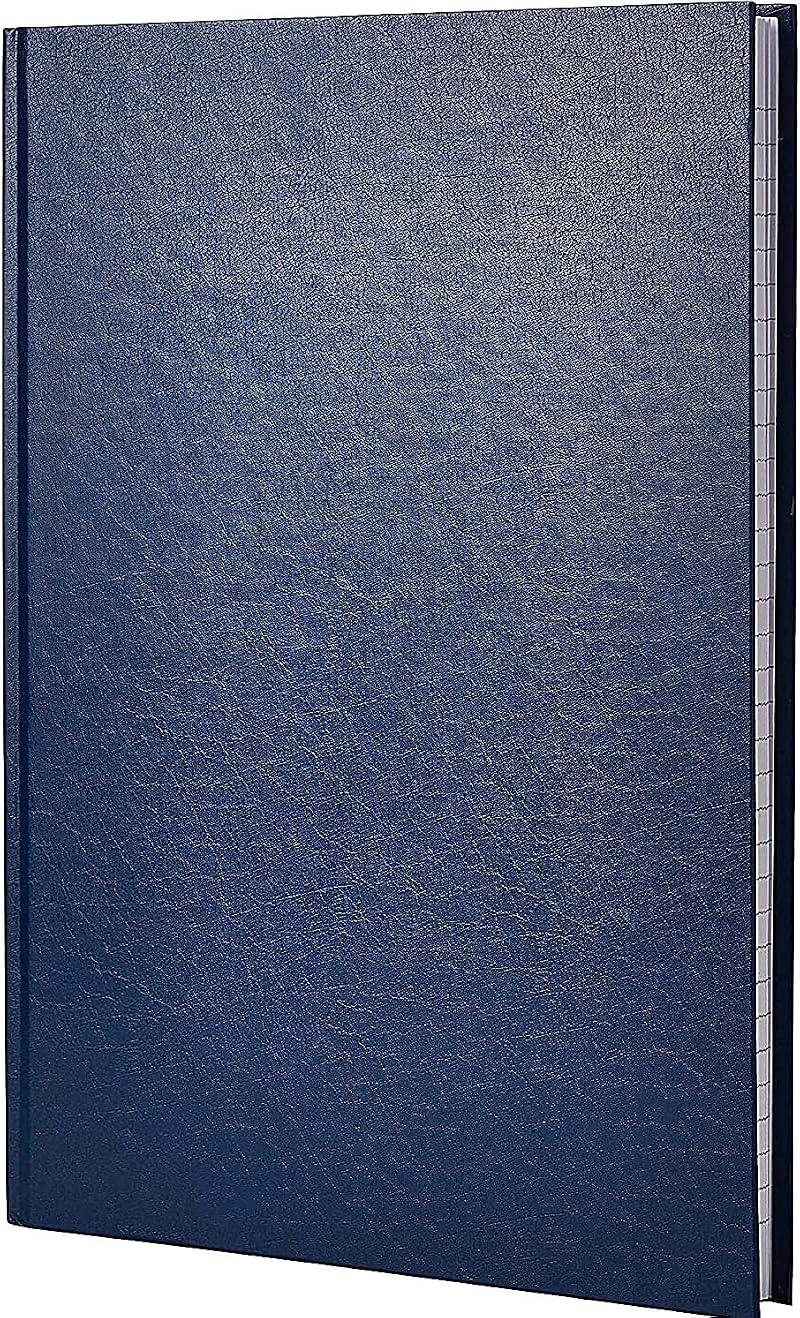 Q-Connect Indexed 96 Page Manuscript Book A6 with Alphabetical Index