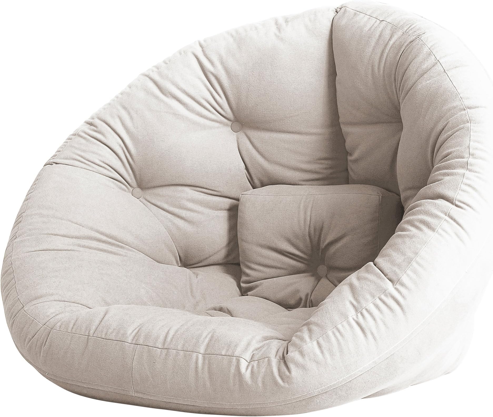 Fresh Futon Nido Convertible Futon Chair/Bed Mattress, Natural