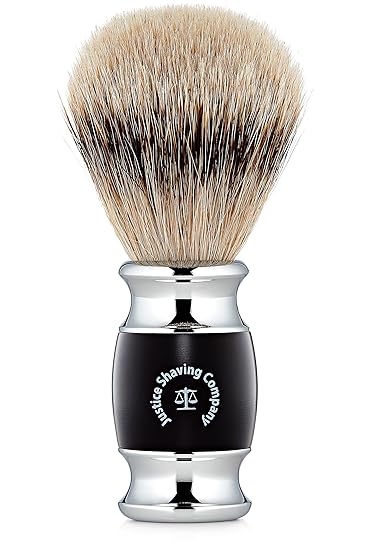 Amazon Com Justice Shaving Company S Silvertip Badger Hair