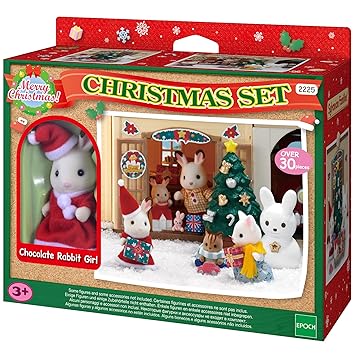 sylvanian families christmas house