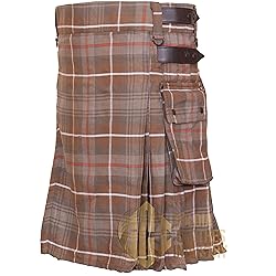 Goldia Clothes Industry Tartan Kilts l Men's