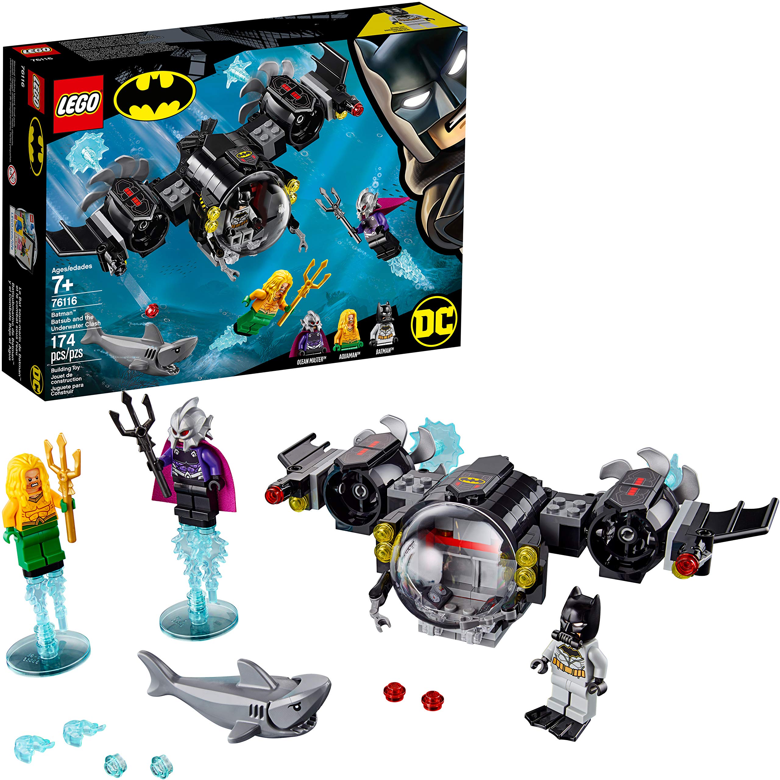 LEGO DC Batman 76116 Batman Batsub and the Underwater Clash Building Kit