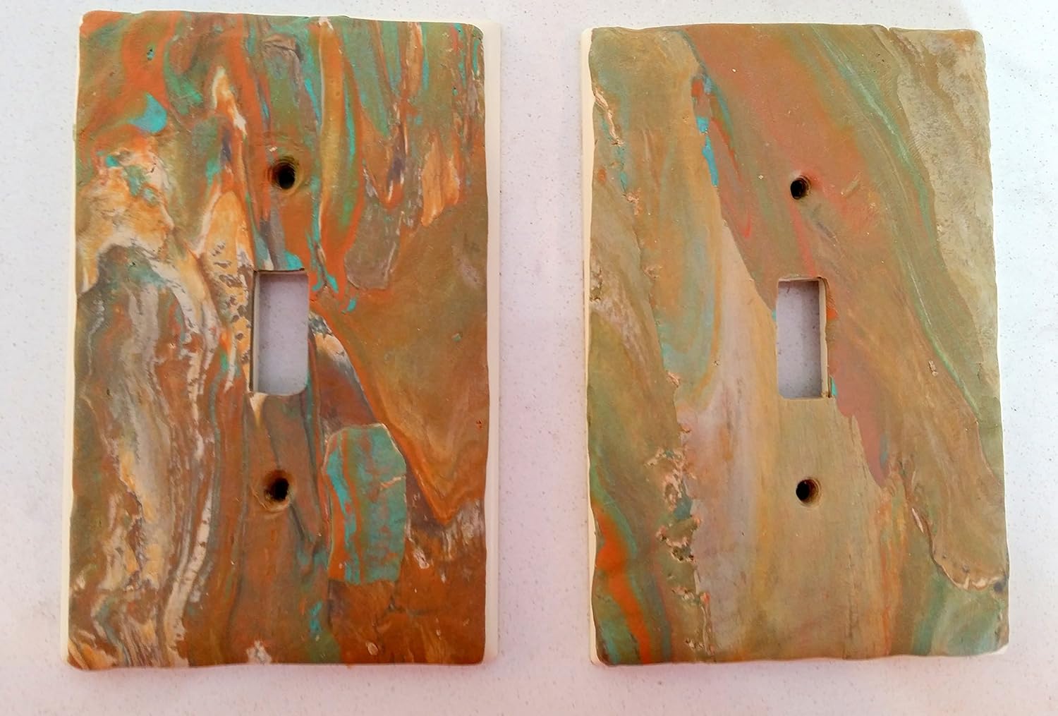 Custom Light Switch Covers Set of 2 in YOUR color and