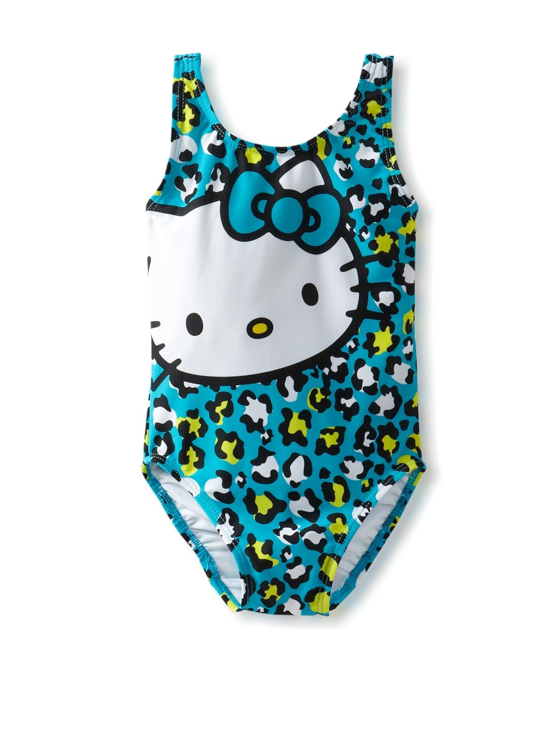 Hello Kitty Teal One Piece Bathing Suit for Toddlers (Girls
