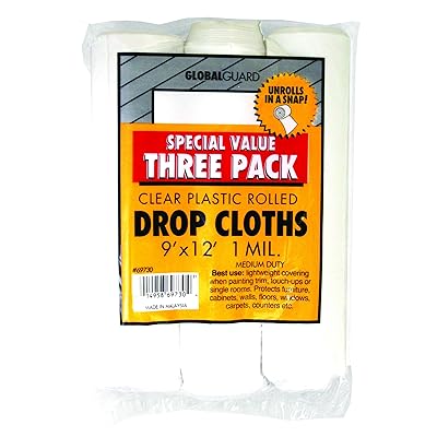 Panno In Plastica, 6 Pezzi Panno Per Pittura, 360 X 270 Cm - Foto 10