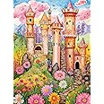 Cross & Glory - Whimsical Castle Wonderland - 1000 Piece Jigsaw Puzzle for Adults & Kids 12+ | Enchanting Art of Ancient Castle | Family-Friendly Adventure | 20x27 Inches | Satin Finish