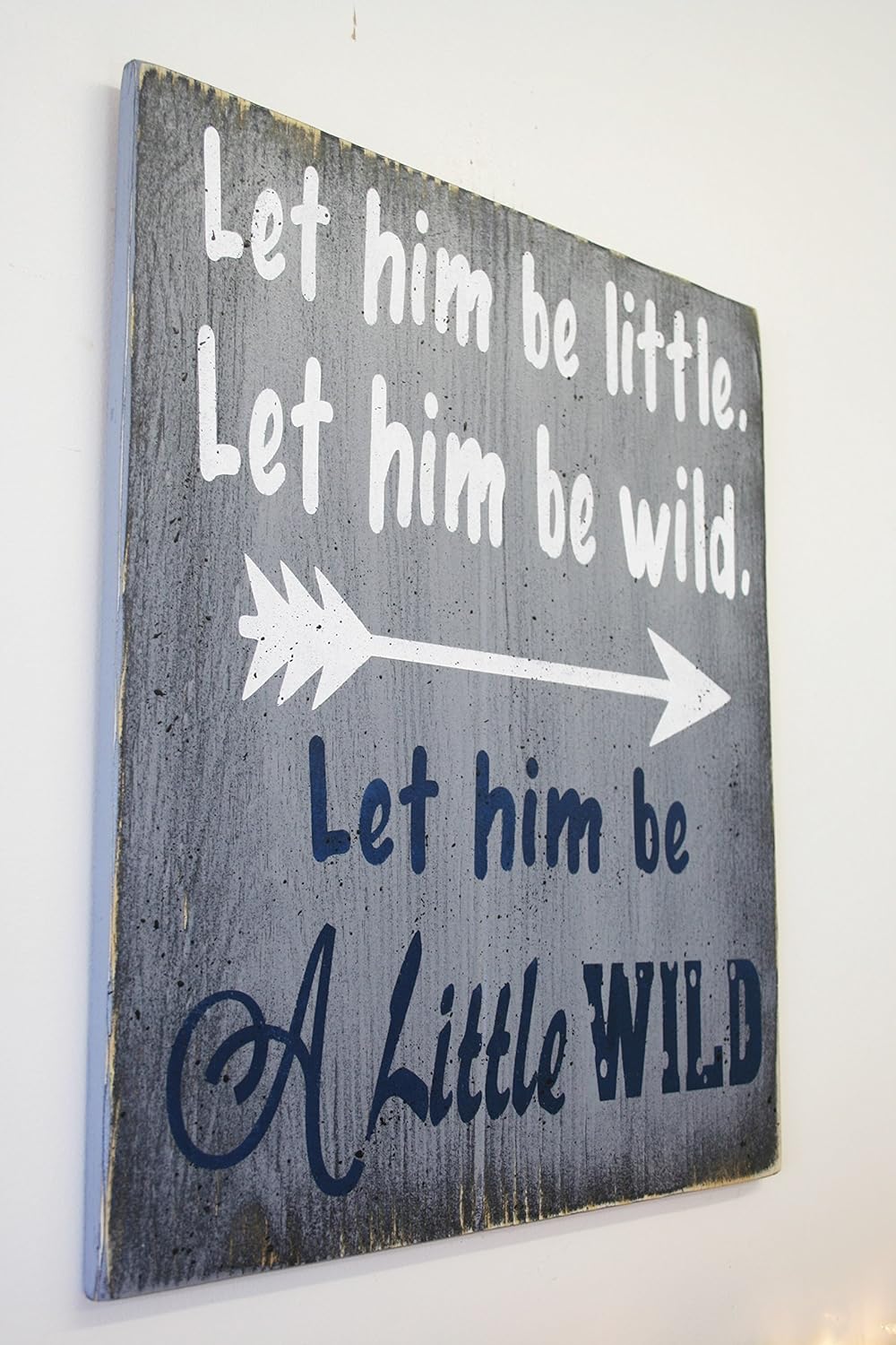 navy nursery wall decor