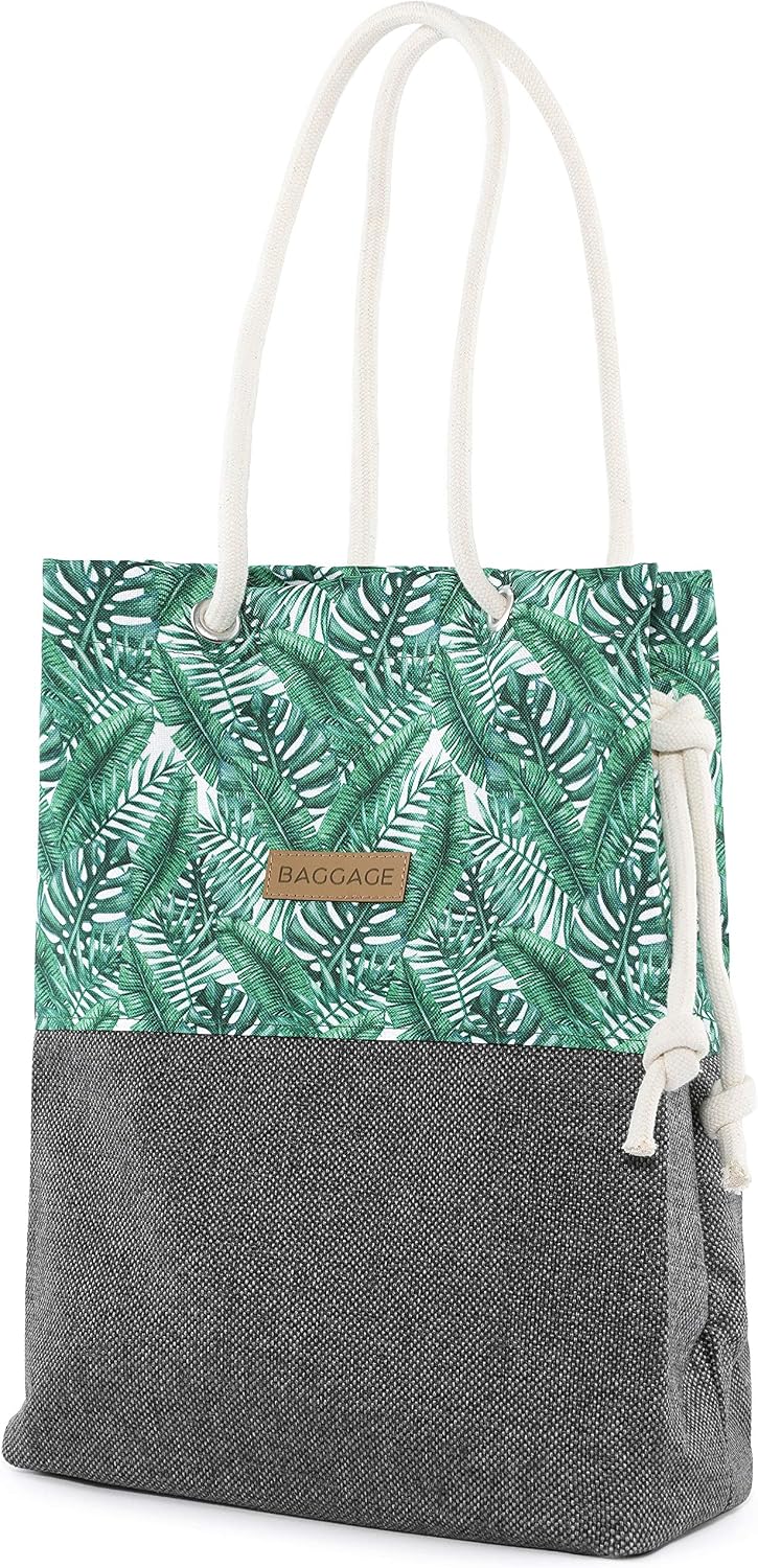 Ladeheid Women's Bag LABG08 (Palm Leaves/Dark Grey-21) - Image 4