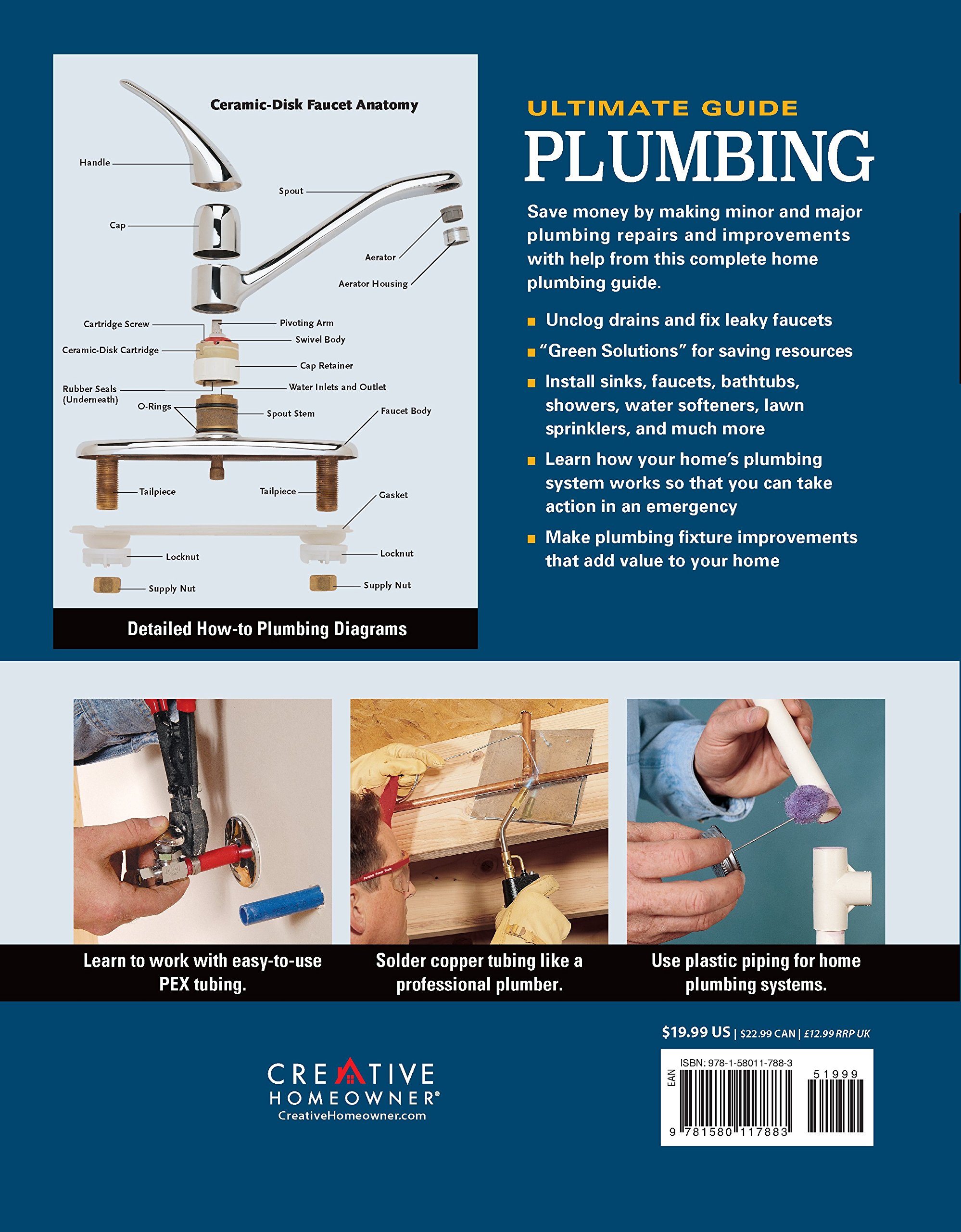 Ultimate Guide: Plumbing, 4th Updated Edition (Creative Homeowner) 800+  Photos; Step-by-Step Projects and Comprehensive How-To Information on  Up-to-Date ...
